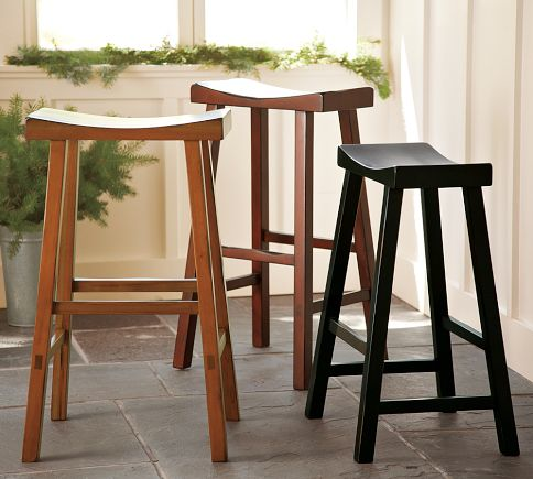 Pottery Barn's popular Tibetan Barstool ranges from $99 to $119 a piece.
